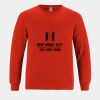 Youth Long Sleeve Crew Neck Tee Vignette