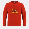 Youth Long Sleeve Crew Neck Tee Vignette