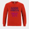 Youth Long Sleeve Crew Neck Tee Vignette