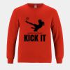 Youth Long Sleeve Crew Neck Tee Vignette