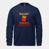 Men's Long Sleeve Crew Neck Tee Vignette