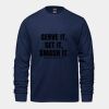 Men's Long Sleeve Crew Neck Tee Vignette