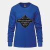 Ladies Long Sleeve Crew Neck Tee Vignette