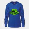 Ladies Long Sleeve Crew Neck Tee Vignette