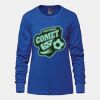 Ladies Long Sleeve Crew Neck Tee Vignette