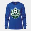 Ladies Long Sleeve Crew Neck Tee Vignette