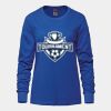 Ladies Long Sleeve Crew Neck Tee Vignette
