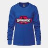 Ladies Long Sleeve Crew Neck Tee Vignette