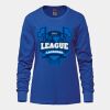 Ladies Long Sleeve Crew Neck Tee Vignette