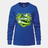 Ladies Long Sleeve Crew Neck Tee Vignette
