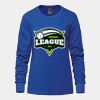 Ladies Long Sleeve Crew Neck Tee Vignette
