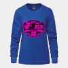 Ladies Long Sleeve Crew Neck Tee Vignette