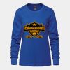 Ladies Long Sleeve Crew Neck Tee Vignette