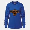 Ladies Long Sleeve Crew Neck Tee Vignette