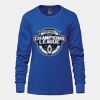 Ladies Long Sleeve Crew Neck Tee Vignette