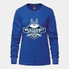 Ladies Long Sleeve Crew Neck Tee Vignette