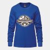 Ladies Long Sleeve Crew Neck Tee Vignette