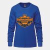Ladies Long Sleeve Crew Neck Tee Vignette