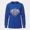 Ladies Long Sleeve Crew Neck Tee Vignette