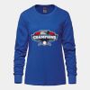 Ladies Long Sleeve Crew Neck Tee Vignette