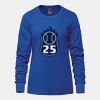Ladies Long Sleeve Crew Neck Tee Vignette