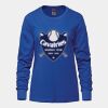 Ladies Long Sleeve Crew Neck Tee Vignette