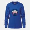Ladies Long Sleeve Crew Neck Tee Vignette