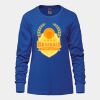 Ladies Long Sleeve Crew Neck Tee Vignette