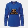 Ladies Long Sleeve Crew Neck Tee Vignette