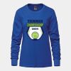 Ladies Long Sleeve Crew Neck Tee Vignette