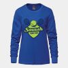 Ladies Long Sleeve Crew Neck Tee Vignette