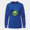 Ladies Long Sleeve Crew Neck Tee Vignette