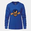 Ladies Long Sleeve Crew Neck Tee Vignette