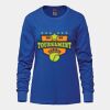Ladies Long Sleeve Crew Neck Tee Vignette