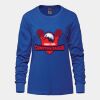 Ladies Long Sleeve Crew Neck Tee Vignette