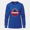 Ladies Long Sleeve Crew Neck Tee Vignette