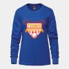 Ladies Long Sleeve Crew Neck Tee Vignette