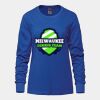Ladies Long Sleeve Crew Neck Tee Vignette