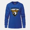 Ladies Long Sleeve Crew Neck Tee Vignette