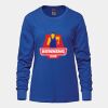 Ladies Long Sleeve Crew Neck Tee Vignette