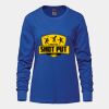 Ladies Long Sleeve Crew Neck Tee Vignette