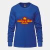Ladies Long Sleeve Crew Neck Tee Vignette