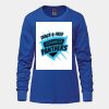 Ladies Long Sleeve Crew Neck Tee Vignette