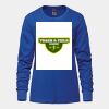Ladies Long Sleeve Crew Neck Tee Vignette