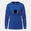 Ladies Long Sleeve Crew Neck Tee Vignette