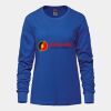 Ladies Long Sleeve Crew Neck Tee Vignette