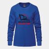Ladies Long Sleeve Crew Neck Tee Vignette
