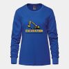 Ladies Long Sleeve Crew Neck Tee Vignette