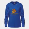 Ladies Long Sleeve Crew Neck Tee Vignette