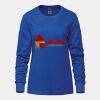 Ladies Long Sleeve Crew Neck Tee Vignette